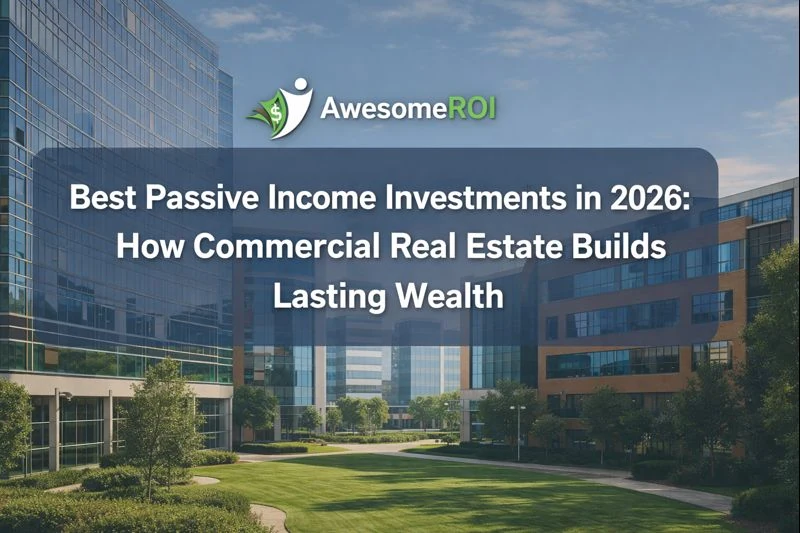 Best Passive Income Investments in 2026: How Commercial Real Estate Builds Lasting Wealth