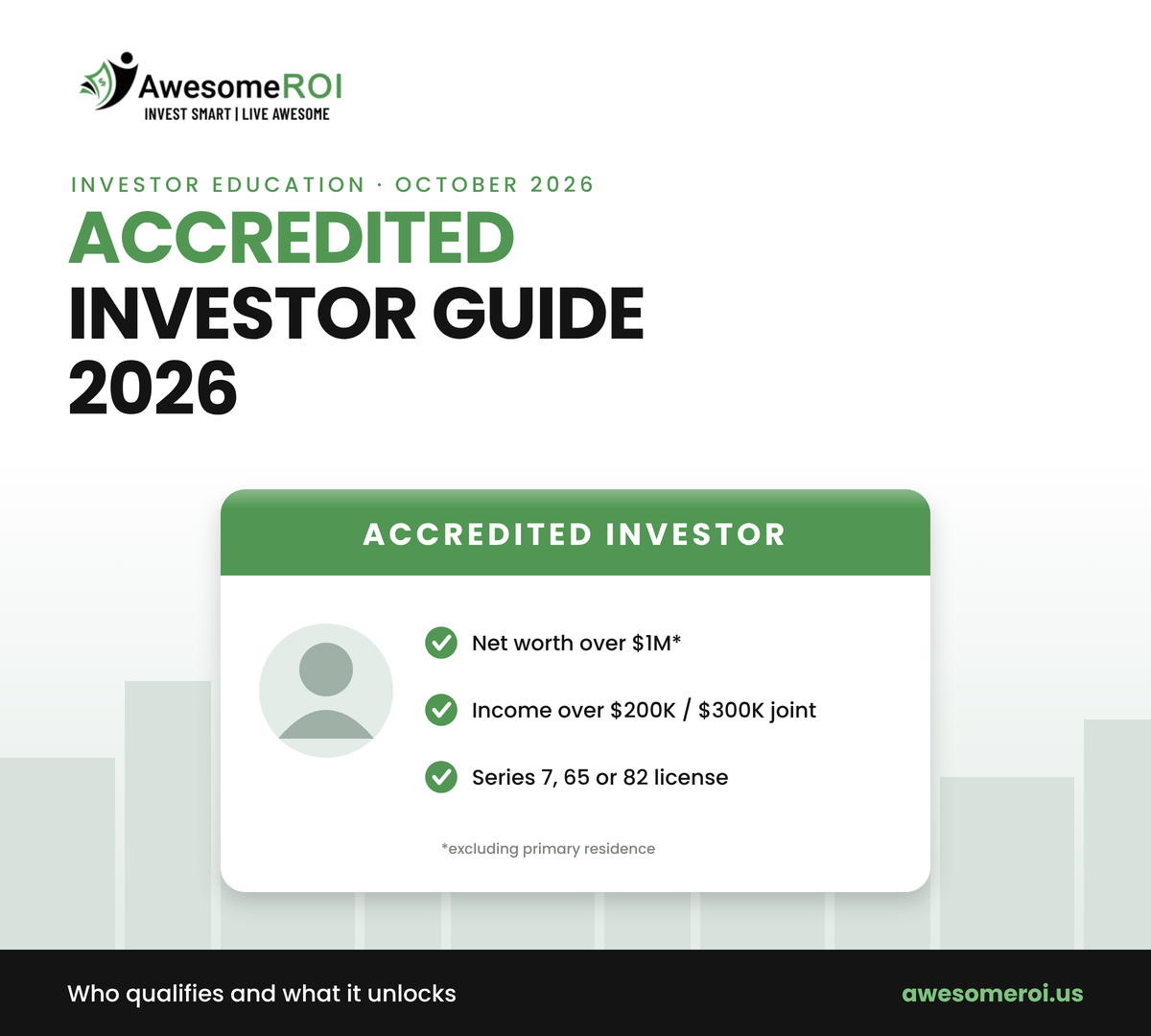 Accredited Investor Guide 2026: Who Qualifies and What Deals It Unlocks